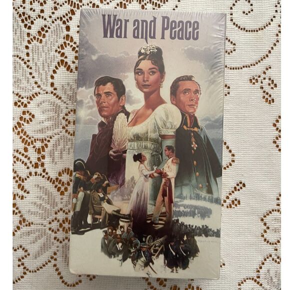 War and Peace VHS 2-Tape Box Set Brand New Factory Sealed - Picture 1 of 4